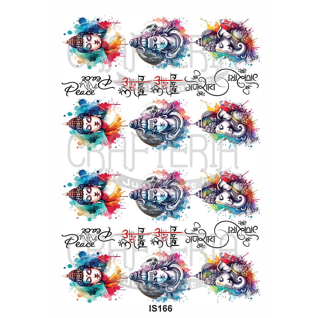 God Designs Insert Sheet (Transparent Sheet) IS166 IS166