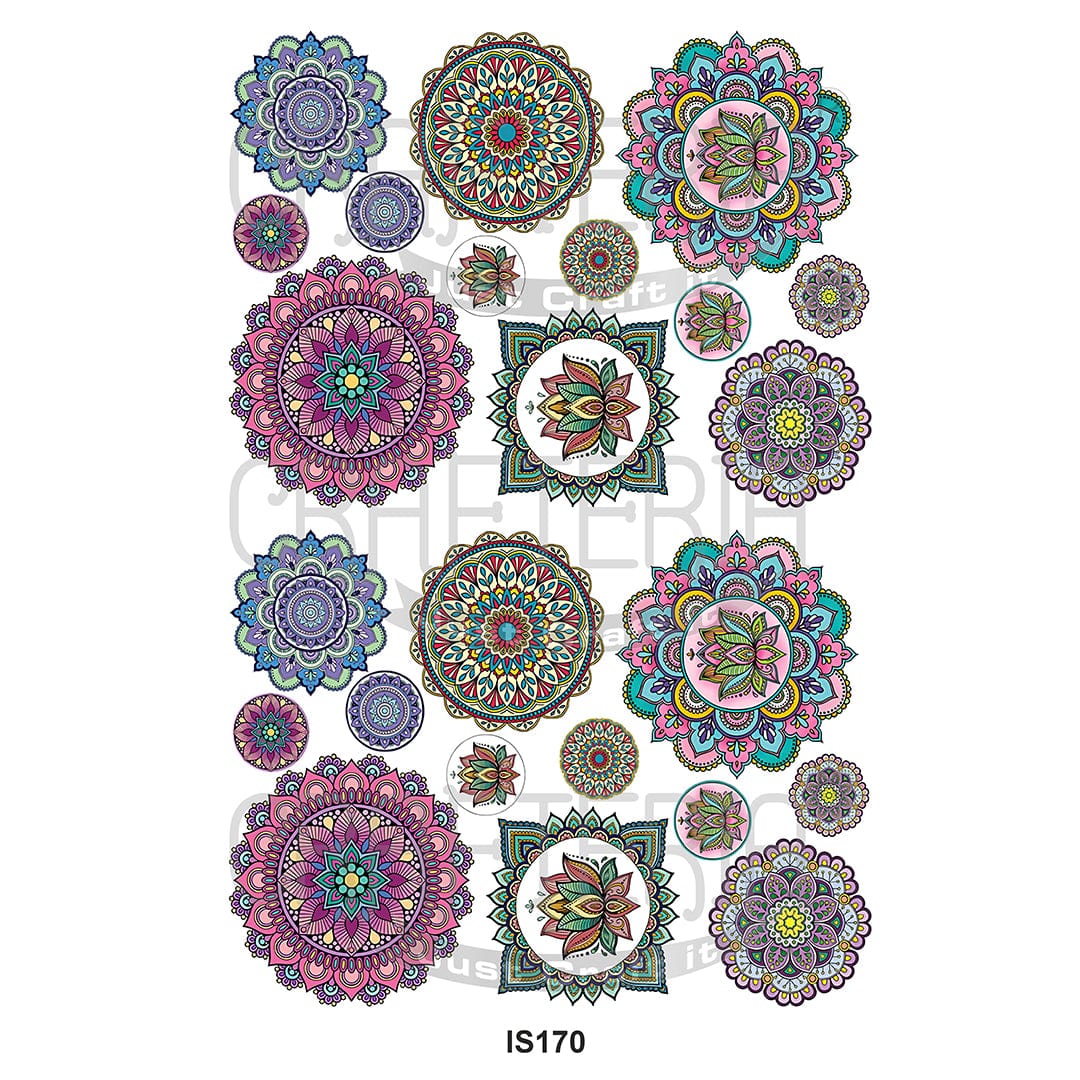 Crafteria Mandala Designs Insert Sheet (Transparent Sheet) IS170