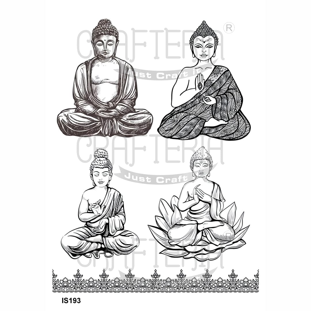 Buddha Designs Insert Sheet (Transparent Sheet) IS193 IS193
