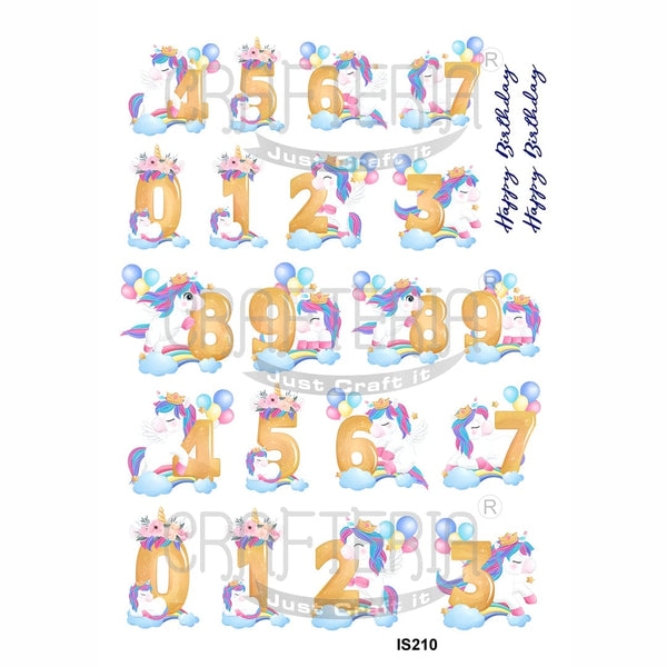 Numerical Designs Insert Sheet (Transparent Sheet) IS210 IS210