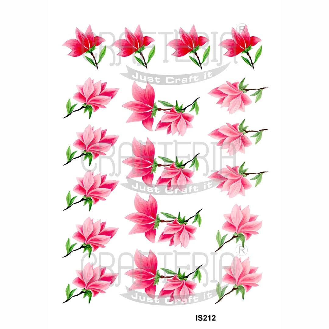 Floral Designs Insert Sheet (Transparent Sheet) IS212 IS212
