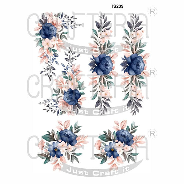 Floral Designs Insert Sheet (Transparent Sheet) IS239 IS239