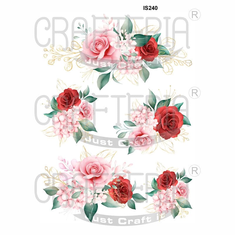 Floral Designs Insert Sheet (Transparent Sheet) IS240 IS240