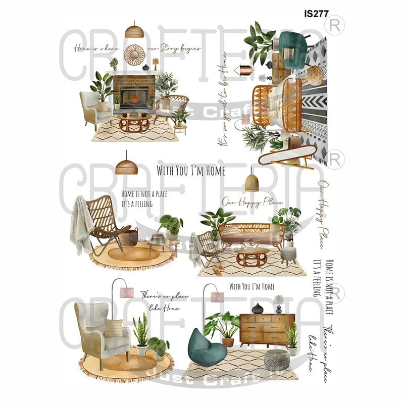 Sittings Designs Insert Sheet (Transparent Sheet) IS277 IS277