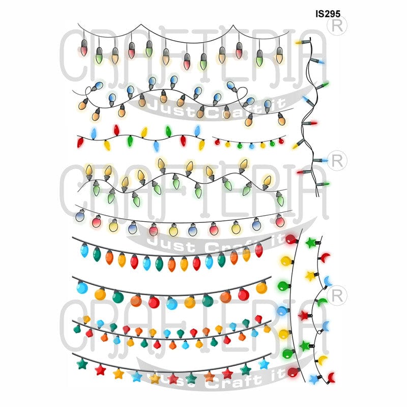Crafteria Border Designs Insert Sheet (Transparent Sheet) IS295