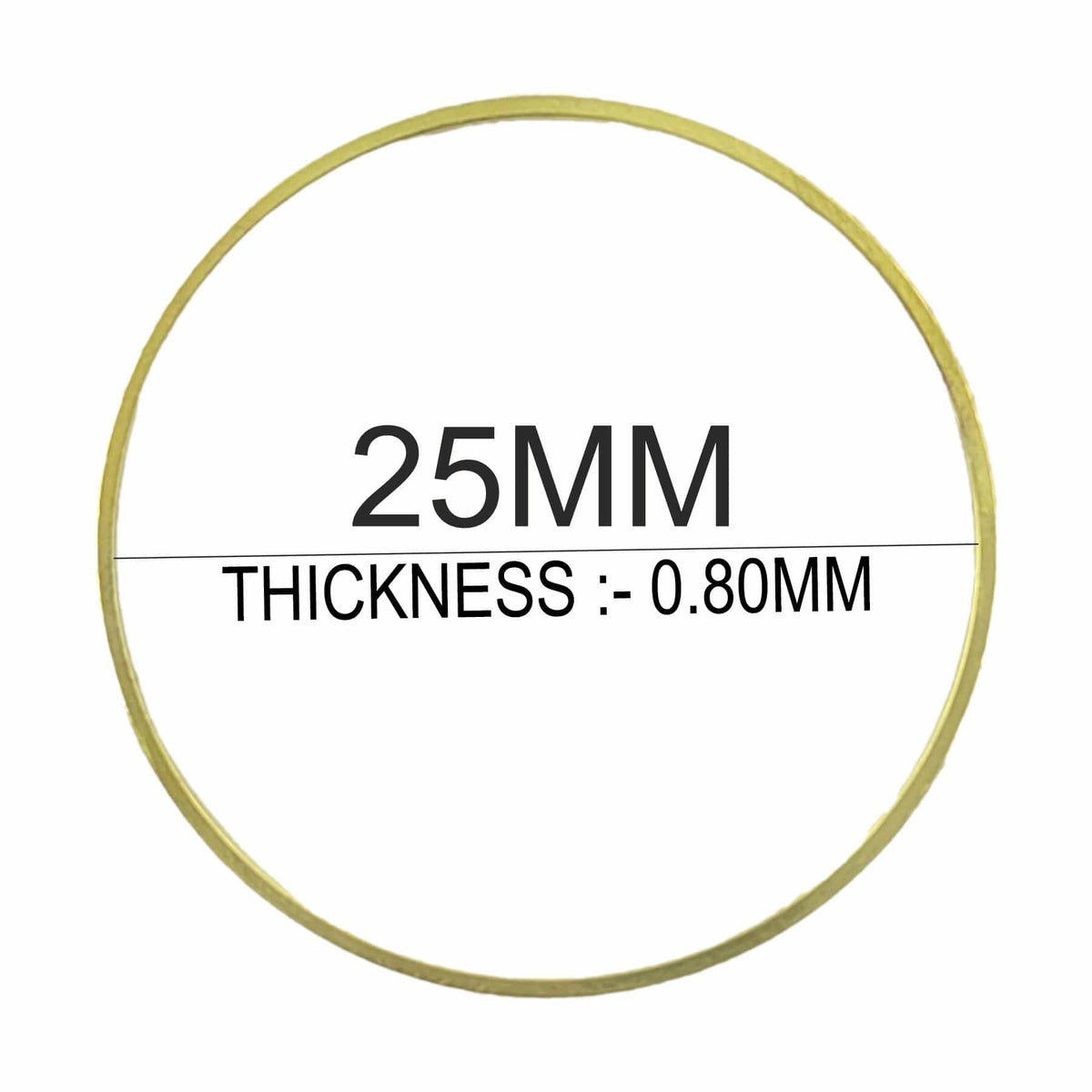 My Store JEWELLERY FRAME Round Bezel Frame (25Mm)