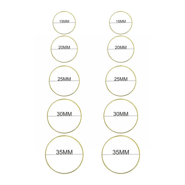My Store JEWELLERY FRAME Multi Size Round Bezel Frames