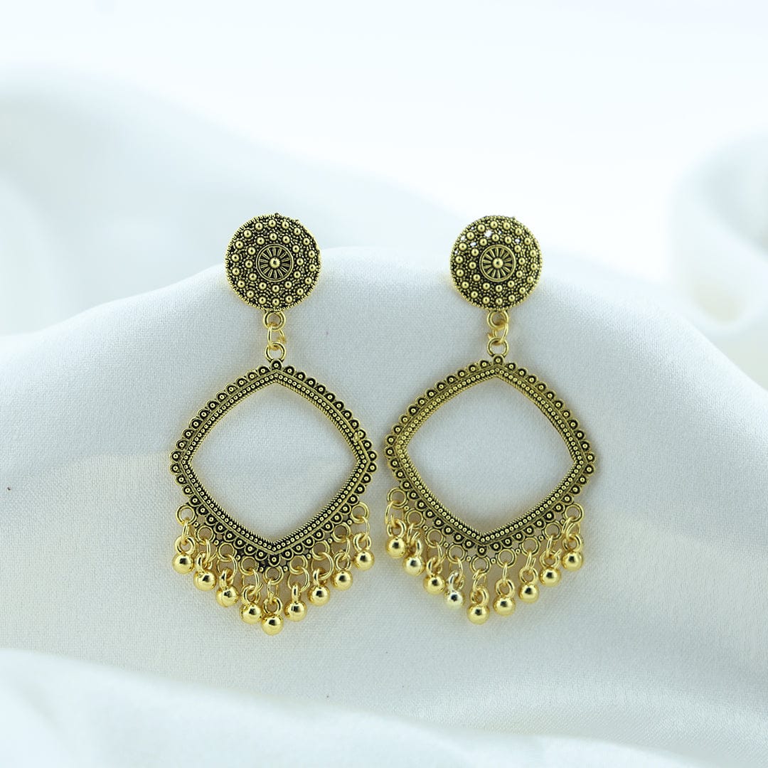 Jhumka Design 22 (Oxidized Gold) JU051
