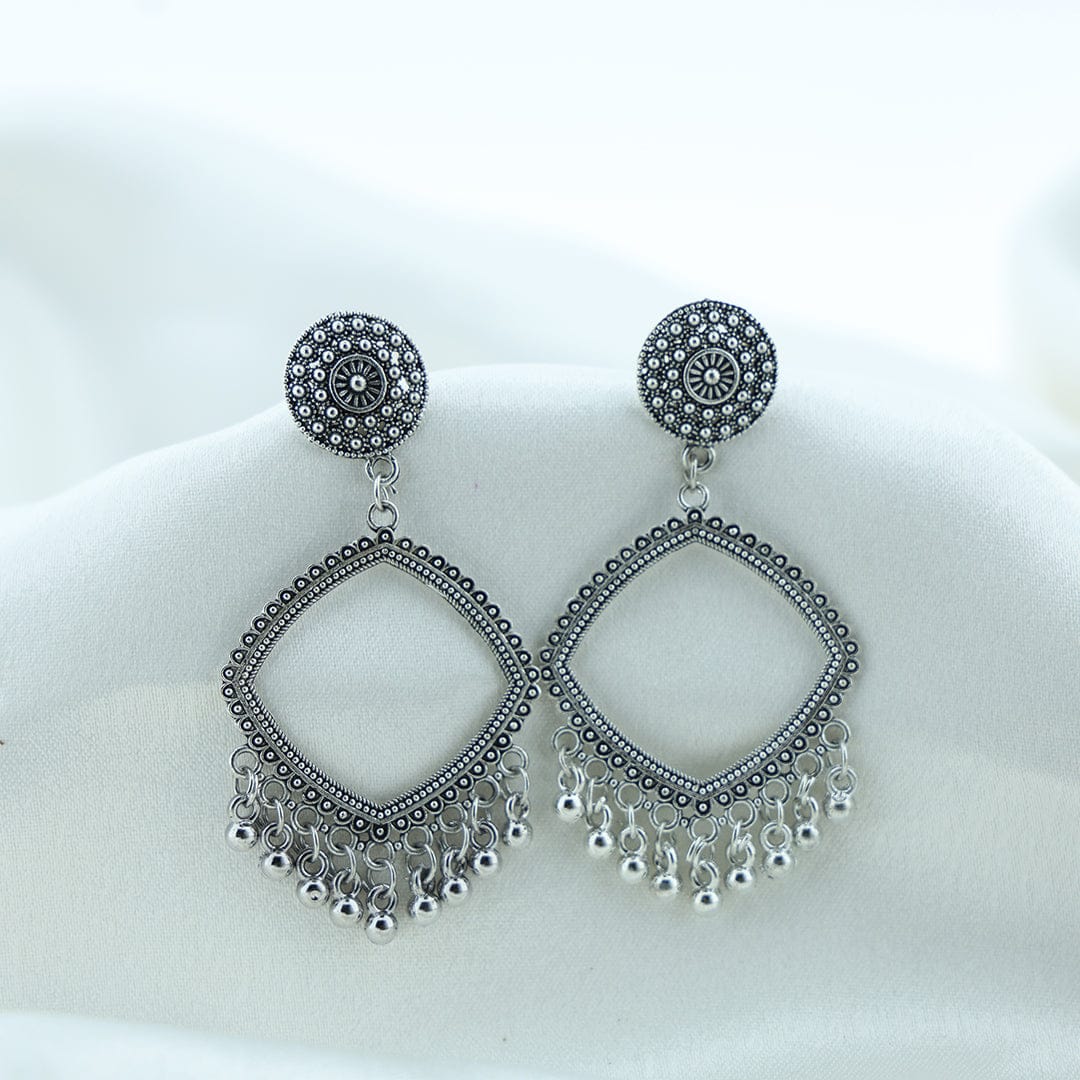 Jhumka Design 22 (Oxidized Silver) JU052