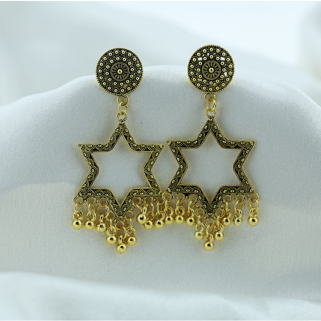 Jhumka Design 23 (Oxidized Gold) JU053
