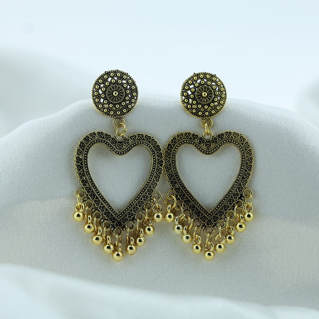 Jhumka Design 24 (Oxidized Gold) JU055