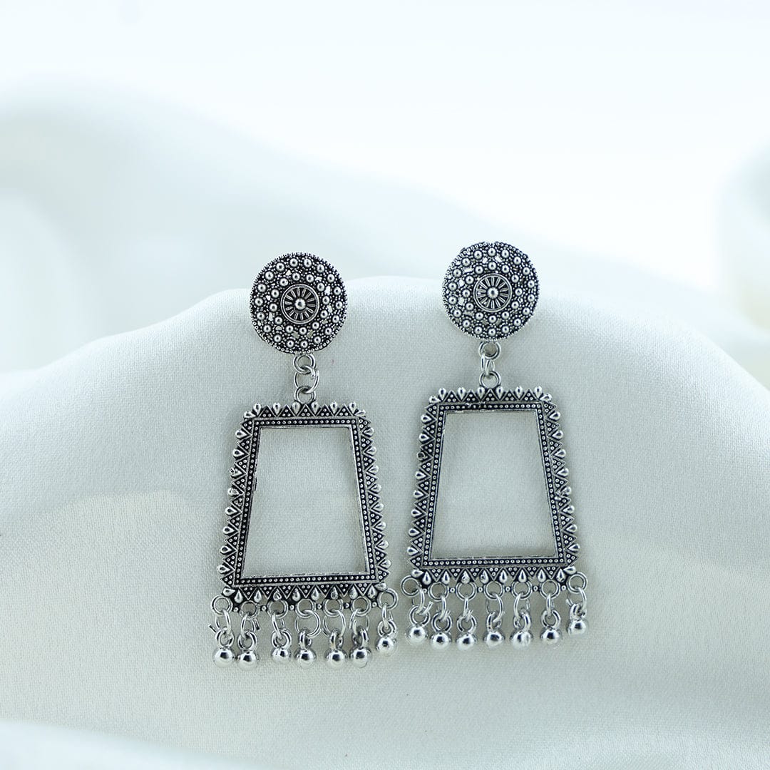 Jhumka Design 26 (Oxidized Silver) JU060