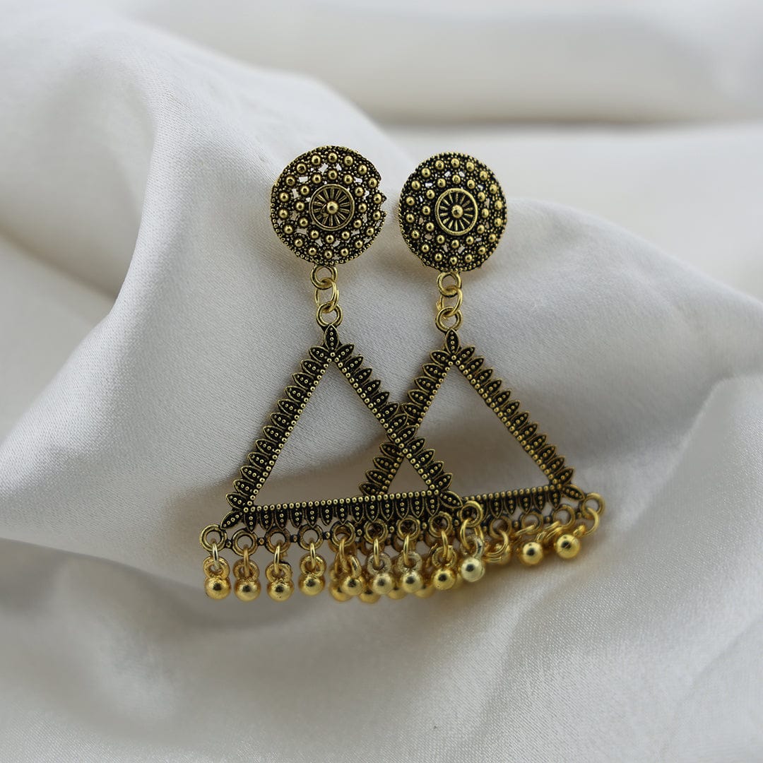 Jhumka Design 27 (Oxidized Gold) JU061
