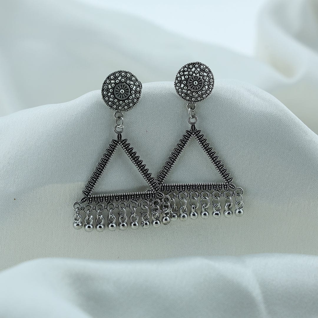 Jhumka Design 27 (Oxidized Silver) JU062