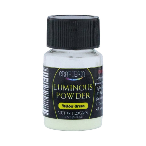 Crafteria Yellow Green Luminous Powder