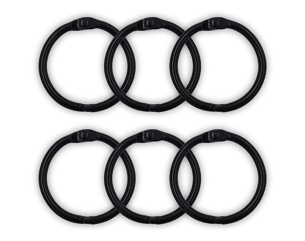 30mm Black Book Binding Ring