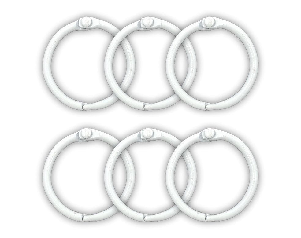 30mm White Book Binding Ring