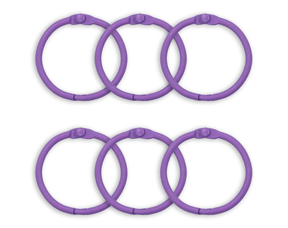 30mm Purple Book Binding Ring