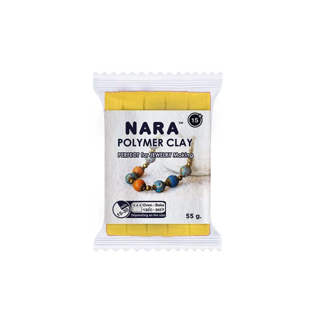 Crafteria Yellow NARA Polymer Clay 55g