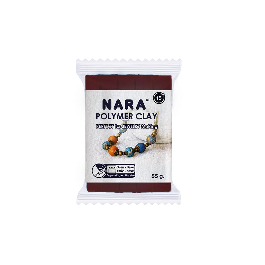 Crafteria Maroon NARA Polymer Clay 55g