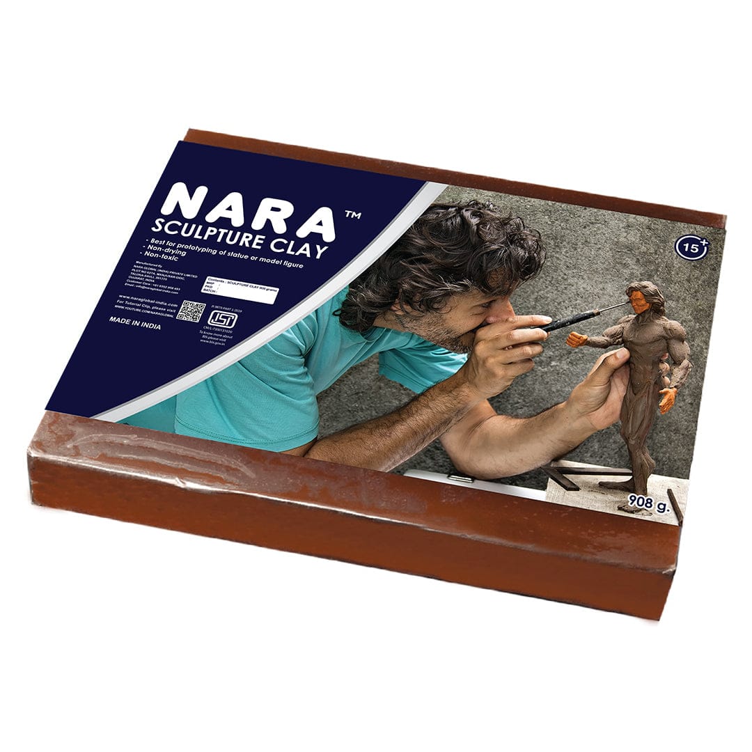 Crafteria Terracotta NARA Sculpture Clay Medium 908g
