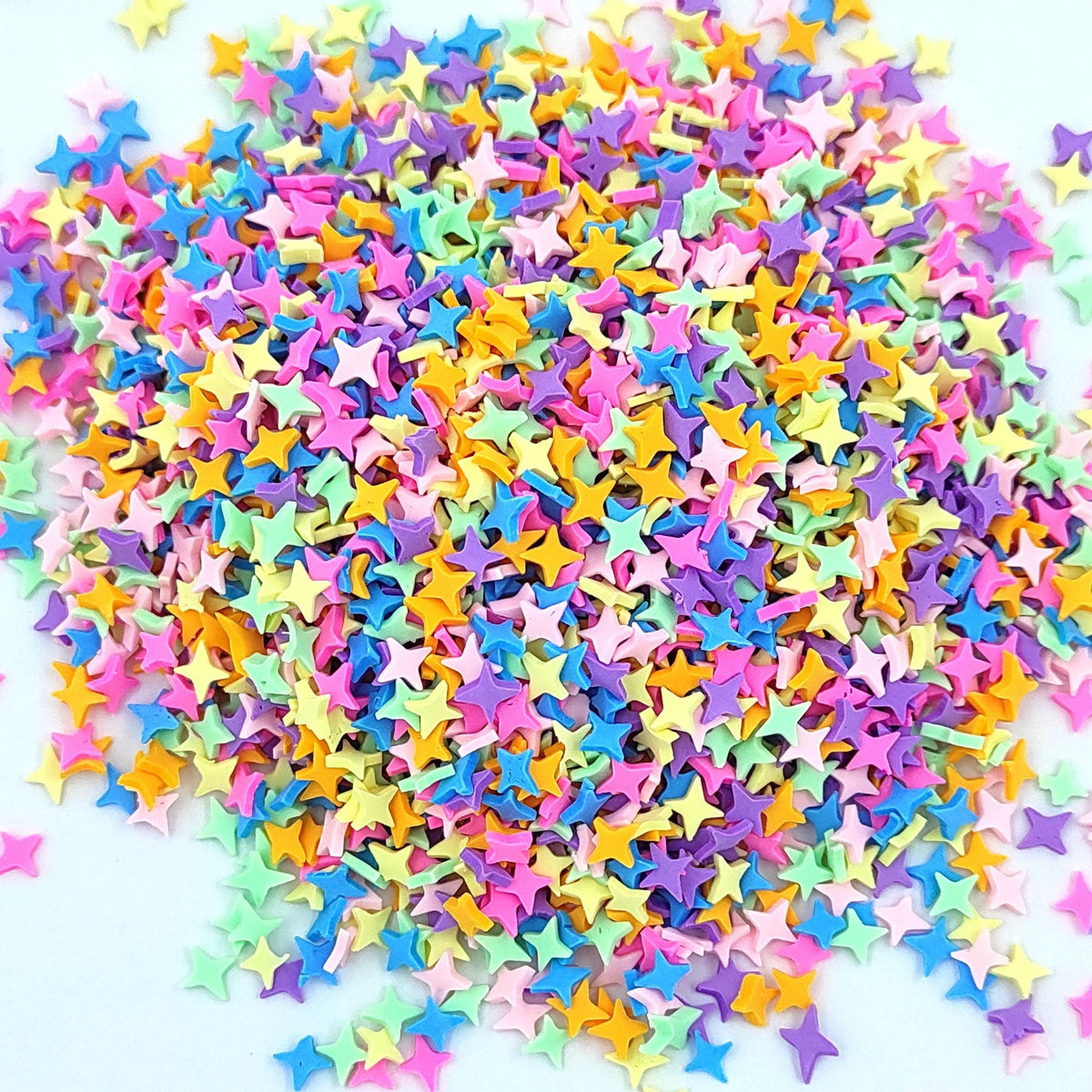 Sparkle Shape Polymer Chips PCH25009