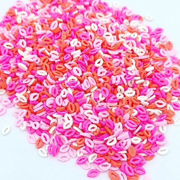 Lips Shape Polymer Chips PCH25011
