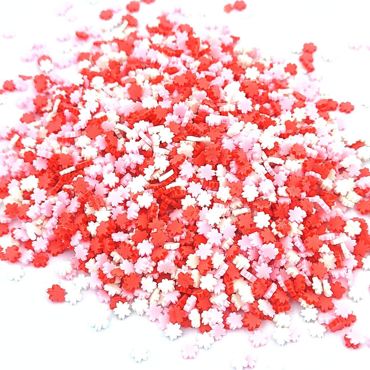 Flower Shape Polymer Chips PCH25014