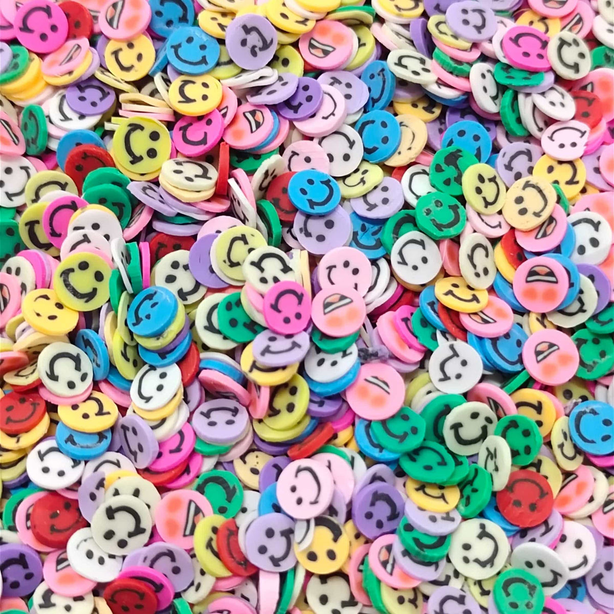 Smile Shape Polymer Chips PCH25108