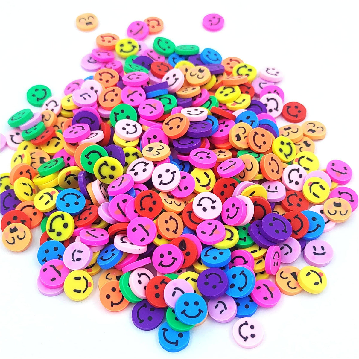 Round Smily Shape Big Polymer Chips PCH25304