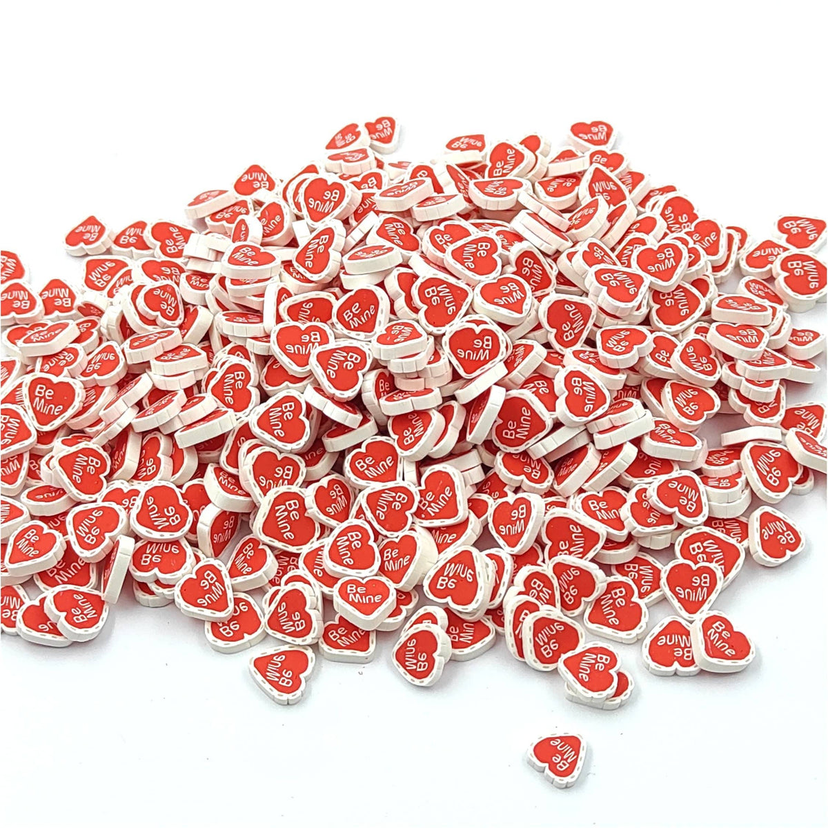Be Mine Heart Big Polymer Chips PCH25308