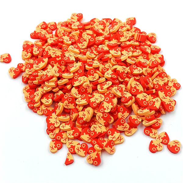 Xo Puzzle Heart Big Polymer Chips PCH25310