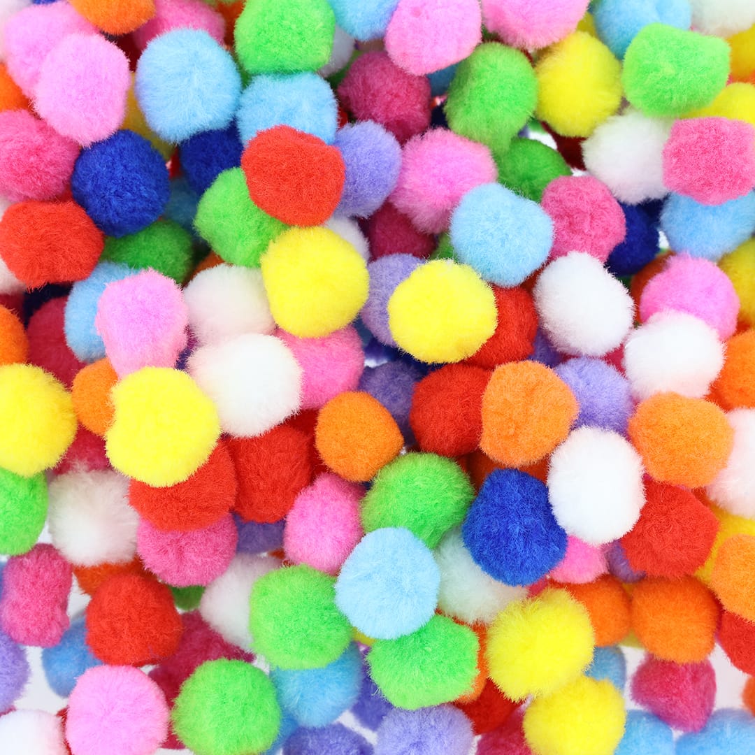 3Cm Pompom (Approx 500Pcs). PM003