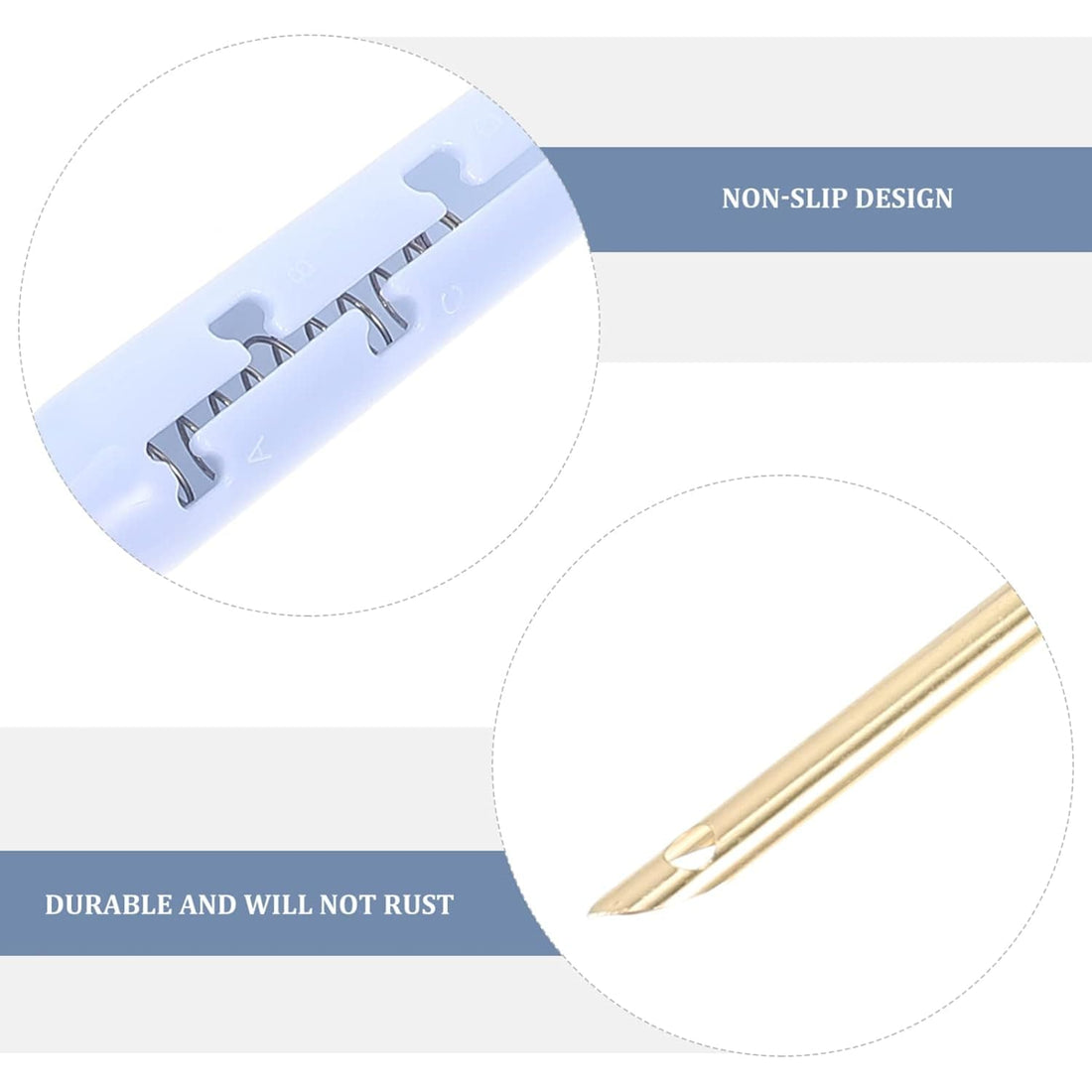 Plastic Punch Needle Embroidery Pen Set PN005