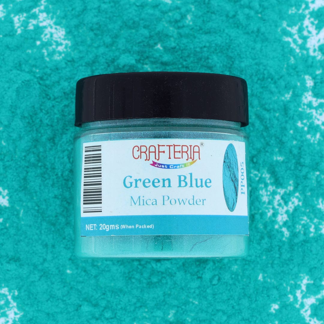 My Store PEARL POWDER Green Blue Pearl Mica Powder 20 Gram
