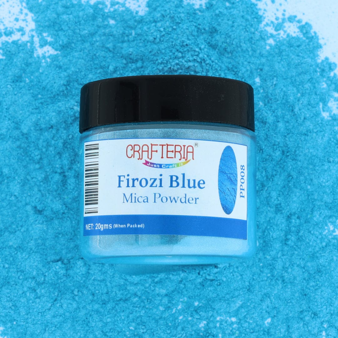 My Store PEARL POWDER Firozi Blue Pearl Mica Powder 20 Gram