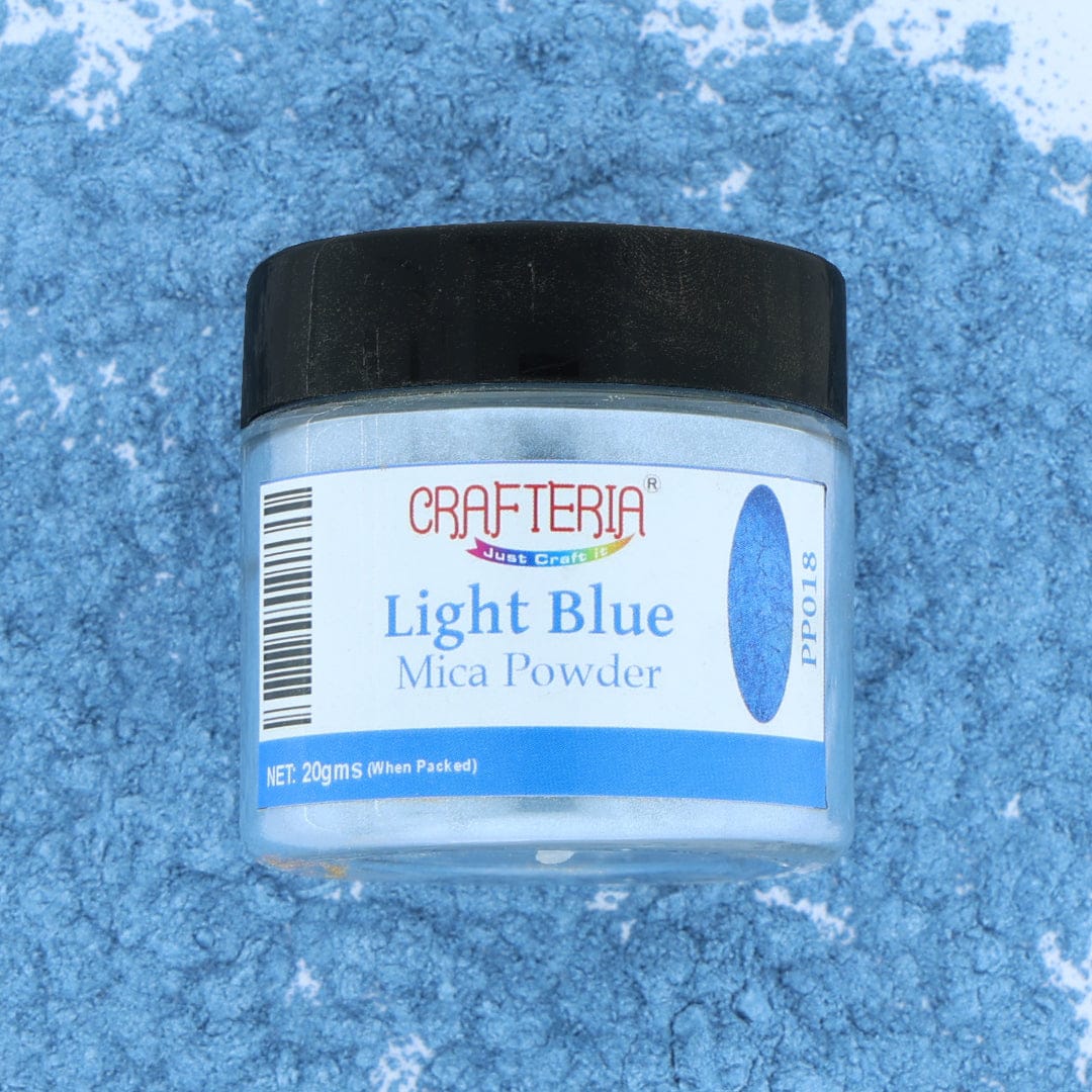 My Store PEARL POWDER Light Blue Pearl Mica Powder 20 Gram