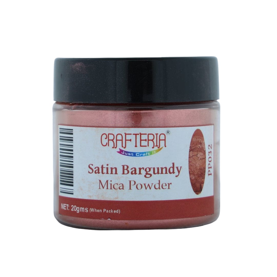 My Store PEARL POWDER Satin Bargundy Pearl Mica Powder 20 Gram