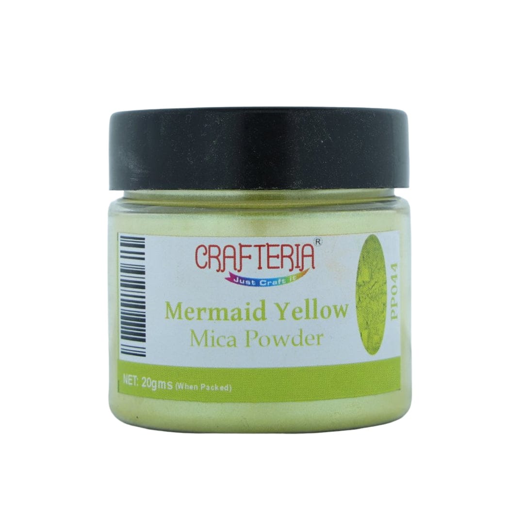 My Store PEARL POWDER Mermaid Yellow Pearl Mica Powder 20 Gram