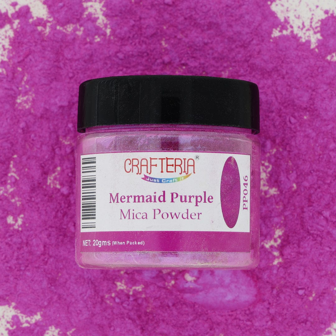 My Store PEARL POWDER Mermaid Purple Pearl Mica Powder 20 Gram