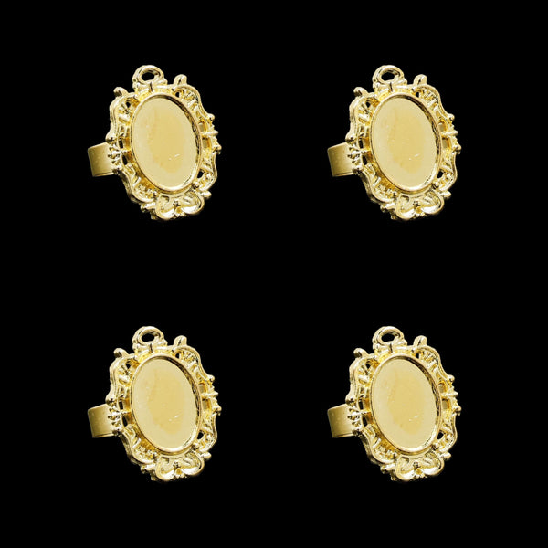 My Store RING BEZELS Gold Ring Bezels