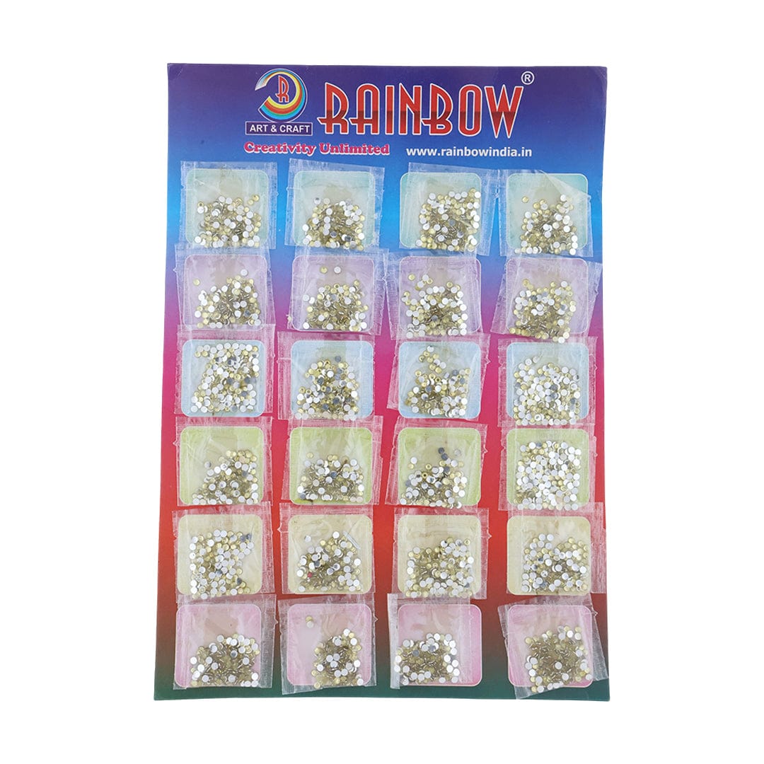 Crafteria 4MM Rhine Stone 20Pkt/Card