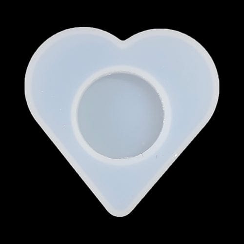 Heart Tea Light Candle Holder Mould RI02181