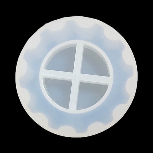Round Curve Tea Light Candle Holder Mould RI02188