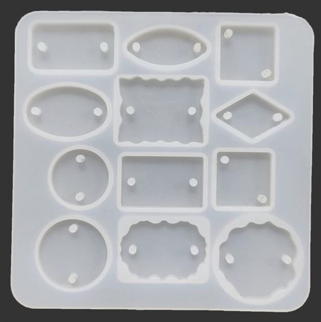 12 Cavity Rakhi & Bracelet Jewellery Mould (12.5X12.5) RI02235