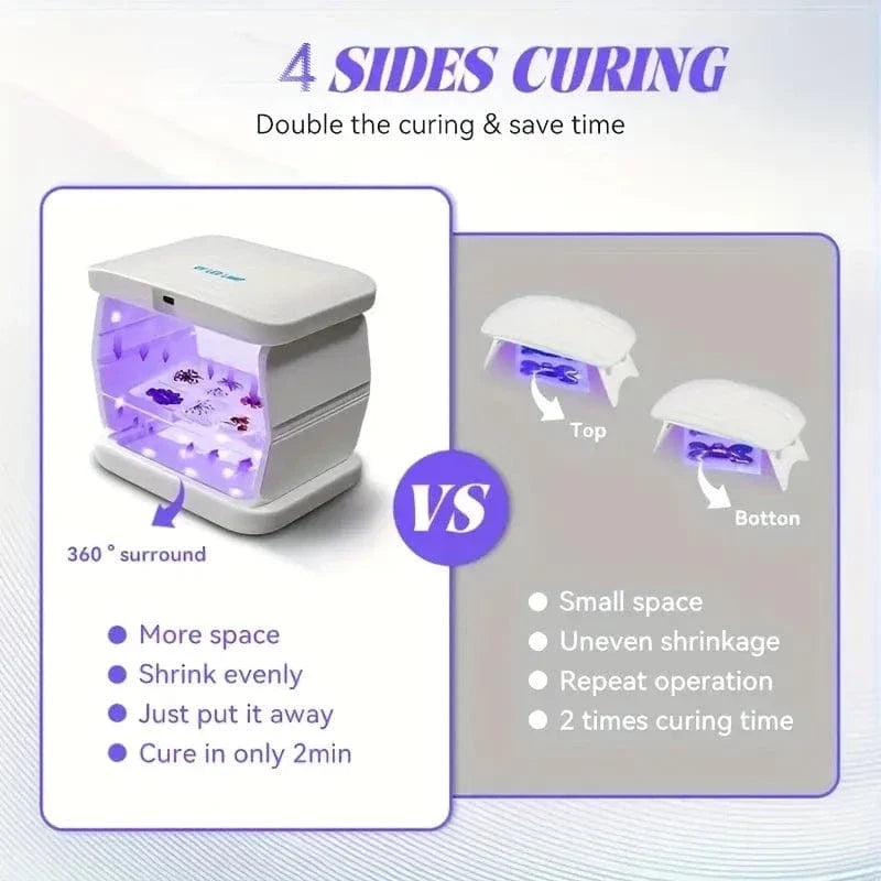 Crafteria 4 Way Light LED UV Resin Curing Lamp