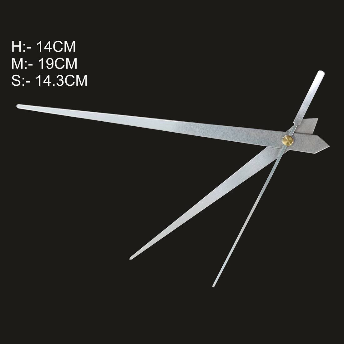 Crafteria BIG / GOLD Pointed Clock Needles