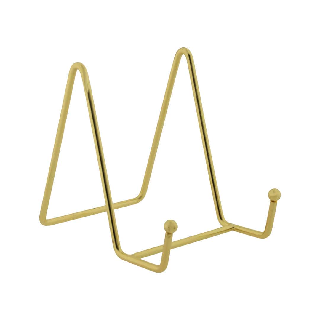 4" Gold Metal Stand RI07249