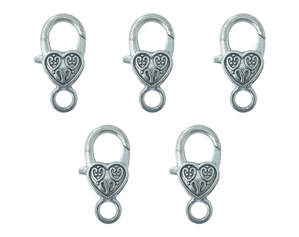 my store RESIN ACC SILVER LOBSTER 5PCS/PKT