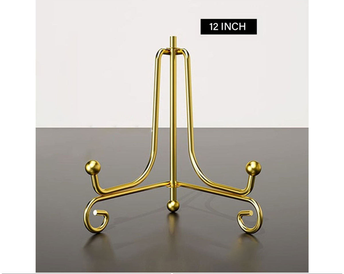 12" Gold Folding Stand JALEBI RI07382